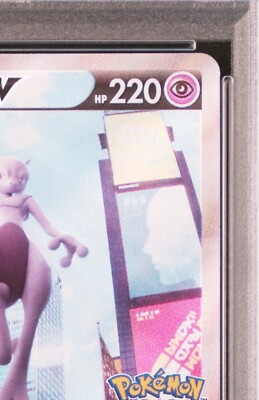 Pokemon TCG PSA 10 Mewtwo V SR 074/071 s10b Pokemon GO SWSH