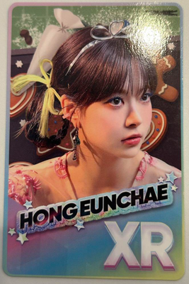 LE SSERAFIM 2025 JAPAN TOUR RHYTHM HIVE XR Official Photocard