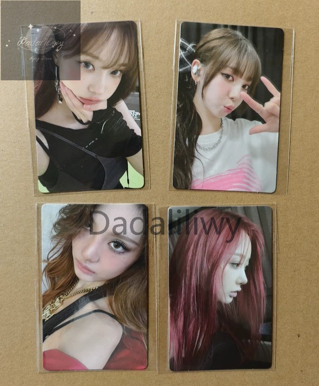 AESPA The 1st Single Dirty Work Weverse WVS POB Official Photocard