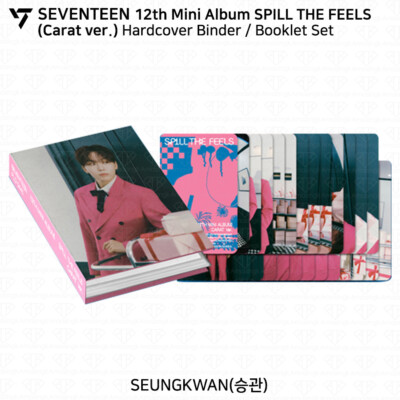 SEVENTEEN 12th Mini Album SPILL THE FEELS Carat Ver Binder Booklet