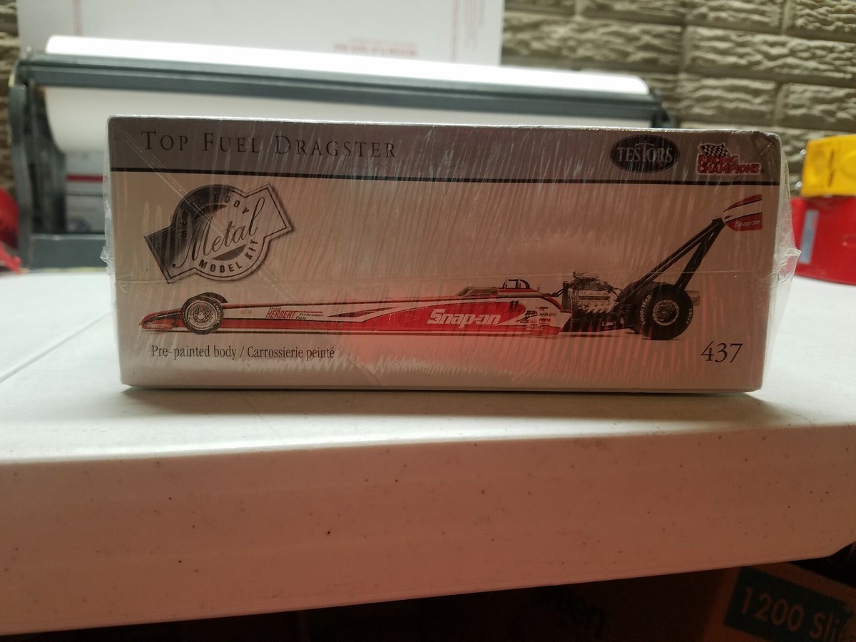 Top Fuel Dragster Model Metal Body Racing Champions 1:24 Snap-On