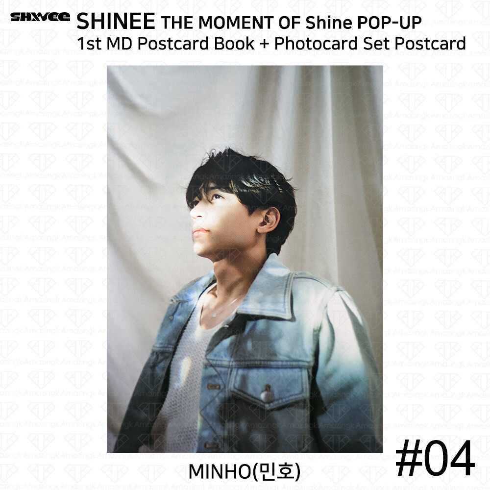 SHINee The Moment of Shine Pop Up 1st MD Postcard Book Onew Key