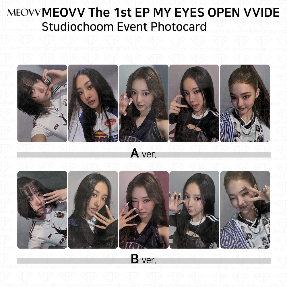 MEOVV The 1st EP Album My Eyes Open Wide Studio Choom Event