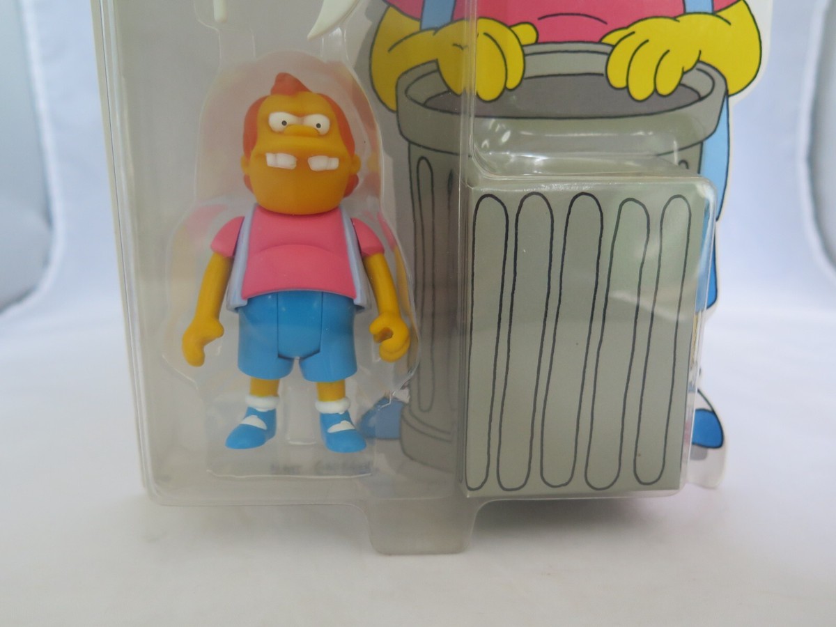 Mattel 1990 The Simpsons Nelson w/5 Wisecracks Figurine - New in