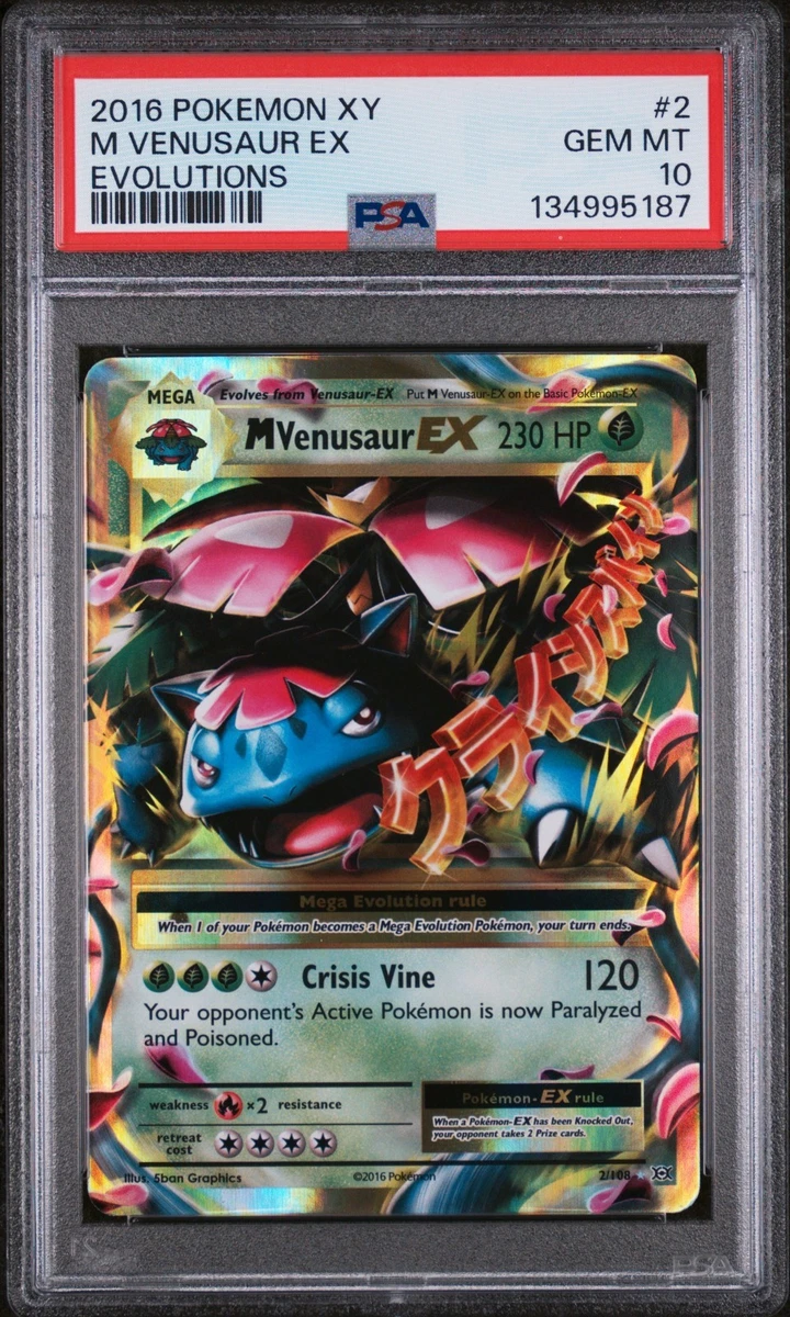 Pokémon TCG Grade 10 Venusaur Individual Collectible Card Game
