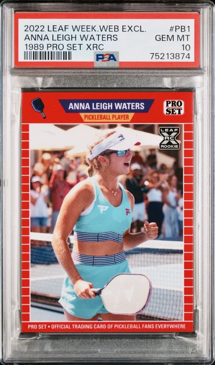 PSA 10 Gem Mint LEAF ANNA LEIGH WATERS ROOKIE CARD /1,159 Pro Set