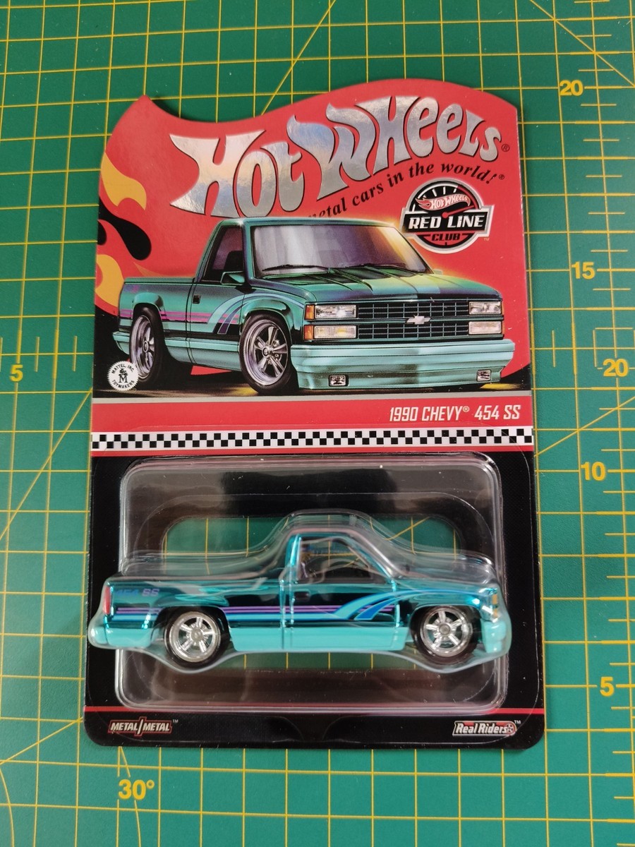 2025 Hot Wheels RLC Exclusive 1990 Chevy 454 SS Teal In Hand | eBay