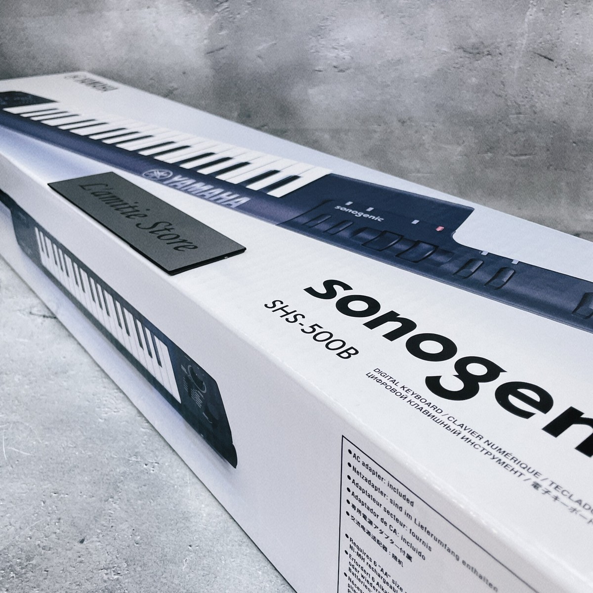 YAMAHA Sonogenic SHS-500B Black 37-Key Shoulder SHS500 B 500 BK