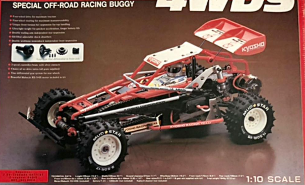 Kyosho Gallop 4WDS 1/10 RC Off-Road Buggy Radio Controlled Model