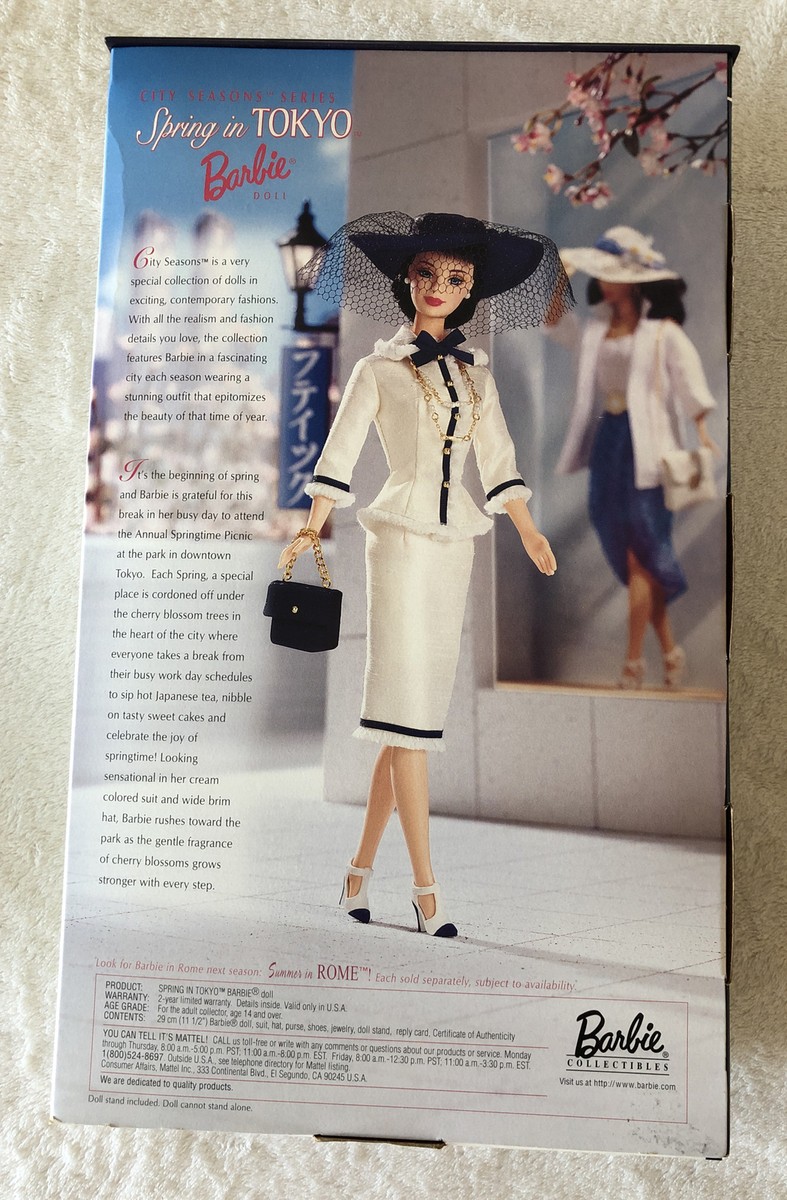 City Seasons Collection Collector Edition Spring TOKYO Barbie Doll
