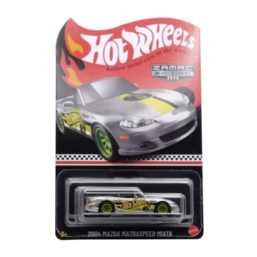 HOT WHEELS 2025 ZAMAC EDITION 2004 MAZDA MAZDASPEED MIATA MAIL IN