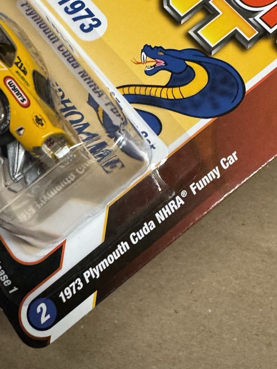 Don The Snake Prudhomme 1/64 2024 Cuda NHRA Funny Car Racing