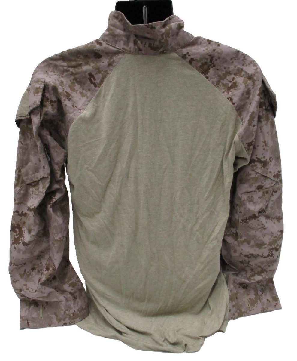 USMC Issue Desert MARPAT FR Combat Shirt FROG Ensemble MEDIUM