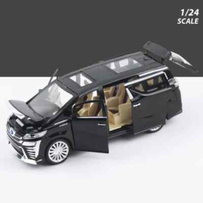 1:24 Toyota VELLFIRE MPV Alloy Car Model Diecast Toy Vehicles