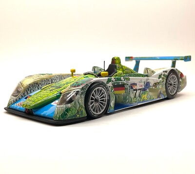 Maisto Audi R8 Rennwagen LeMans Sieger 2000 „Krokodil“ #77, OVP, 1