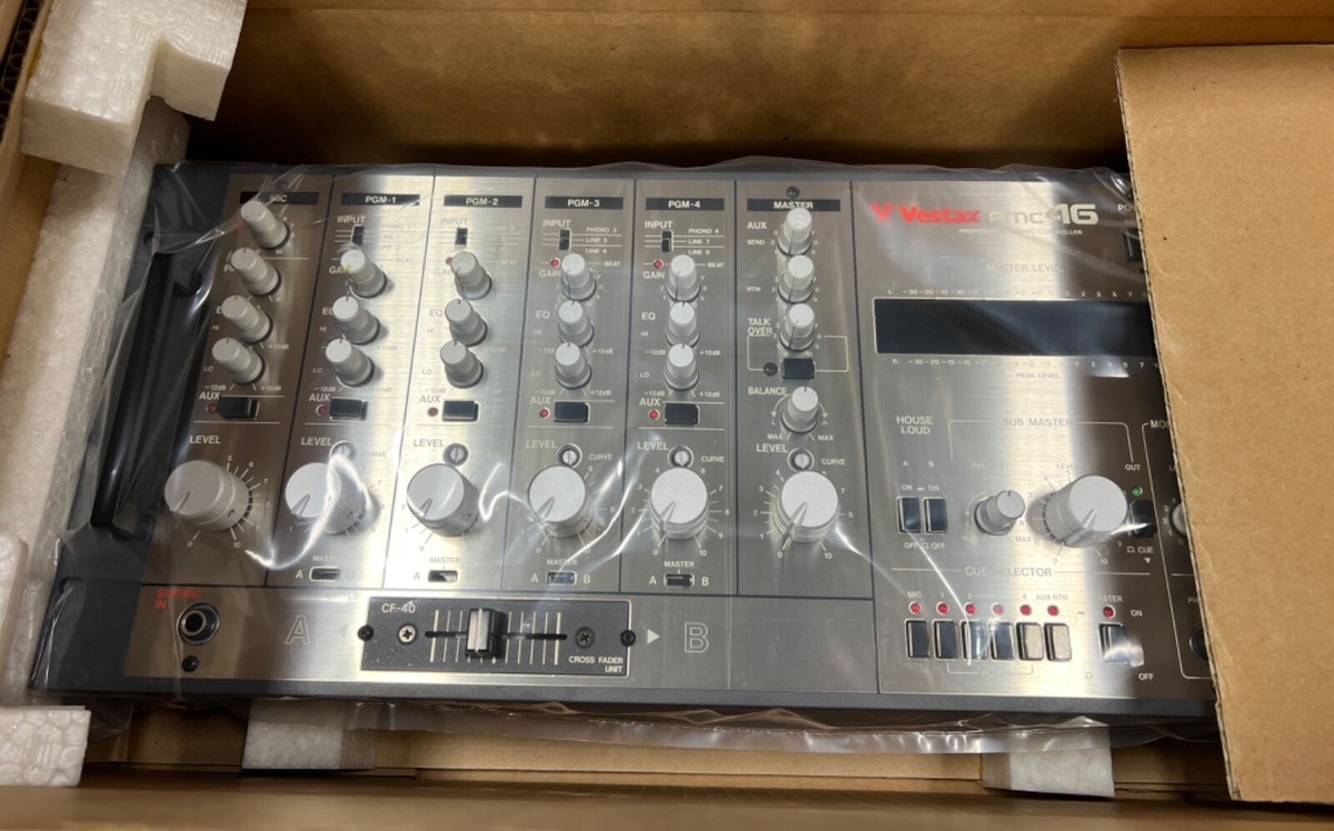 Vestax PMC 46 Gold Rotary MIxer (New) In Box | eBay