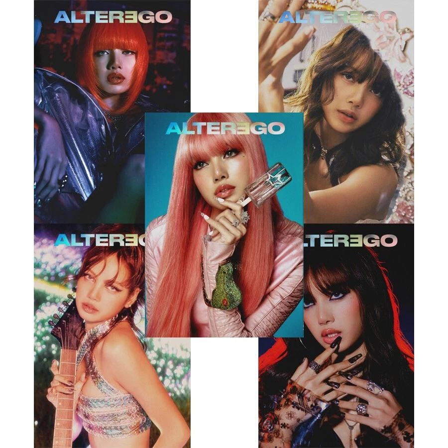 BLACKPINK LISA [ALTER EGO] Album PHOTO BOOK Ver./CD-R+Book+3