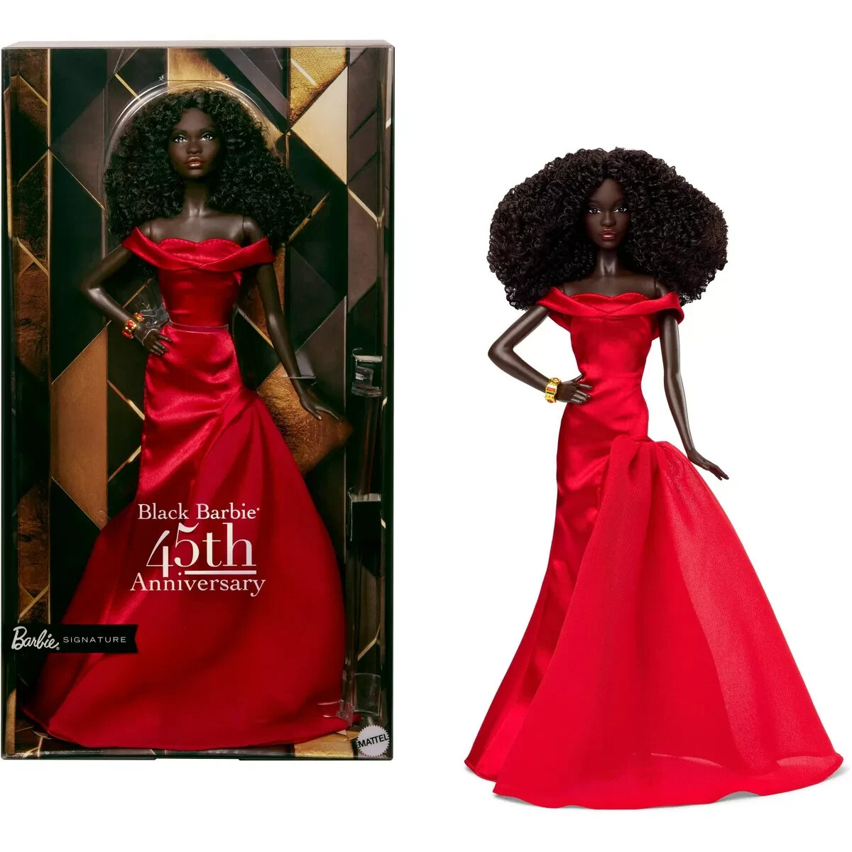 BARBIE Signature Black 45th Anniversary Doll by Kitty Black