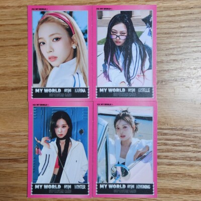 aespa To MY WORLD ポーチ カリナ トレカ aespa KARINA MY WORLD USA