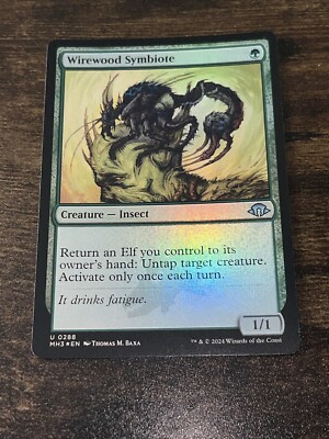 Wirewood Symbiote 0288 Foil Modern Horizons 3 MH3 MTG Magic The