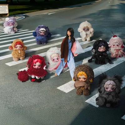 Ratty Bear - POP MART Skullpanda You Found Me Series Figures Plush