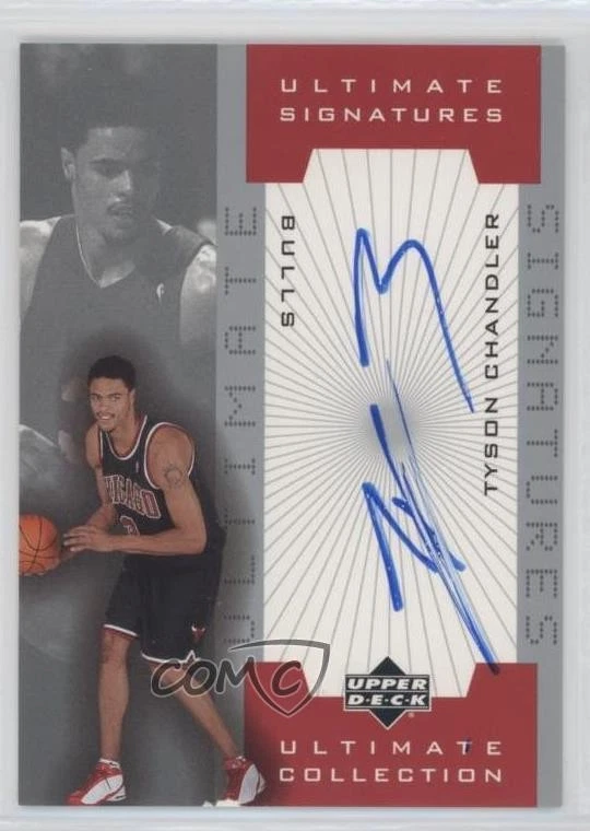 Tyson Chandler Basketball Autographed Sports Trading Cards