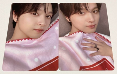 NCT 127 HAECHAN 2024 PINK CHRISTMAS Xmas Random Photocard Full Set