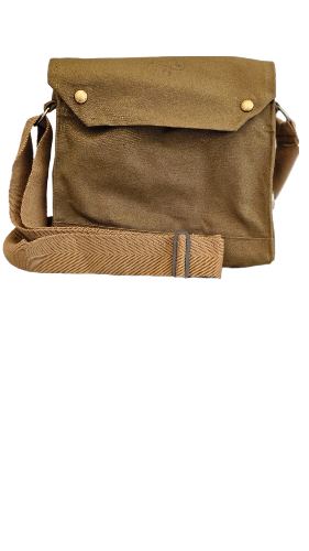 Indiana Jones Tote Bag Mk VII WWII Gas Mask Bag Satchel