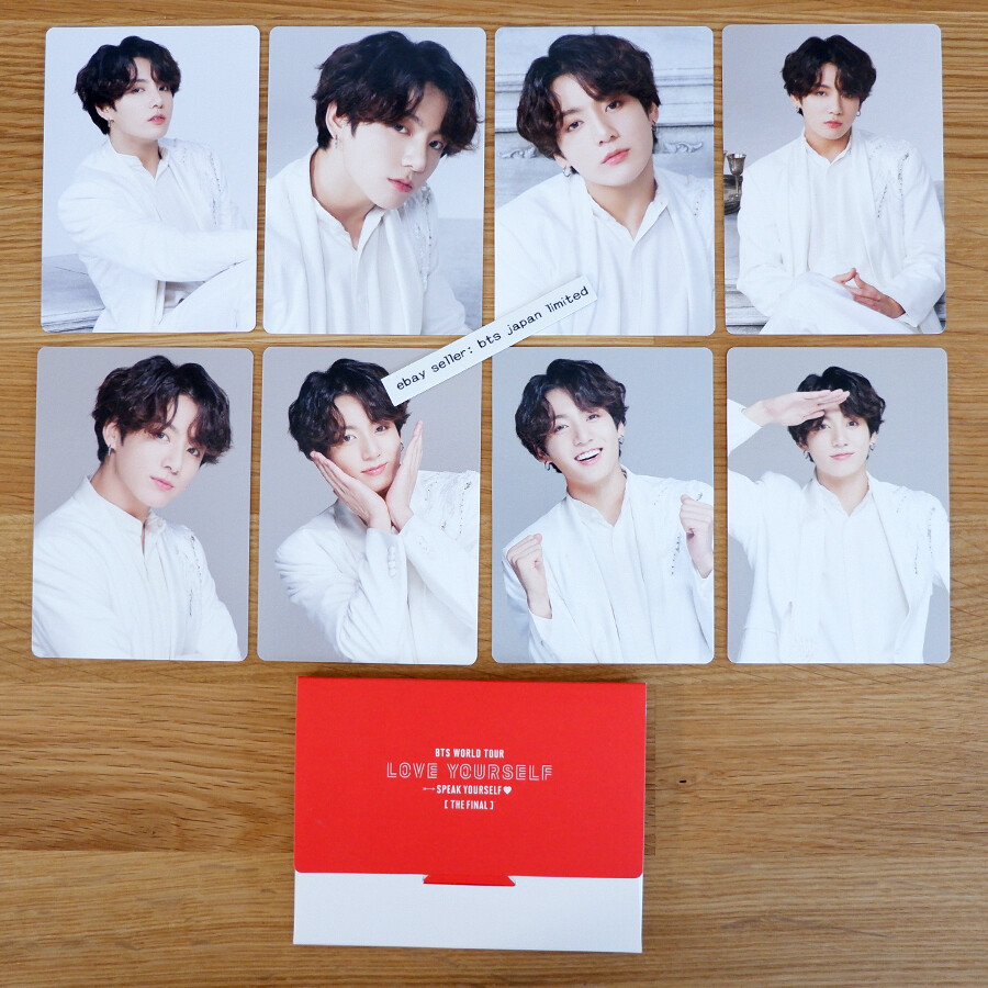 BTS Official Mini PhotoCard JUNGKOOK SPEAK YOURSELF THE FINAL in