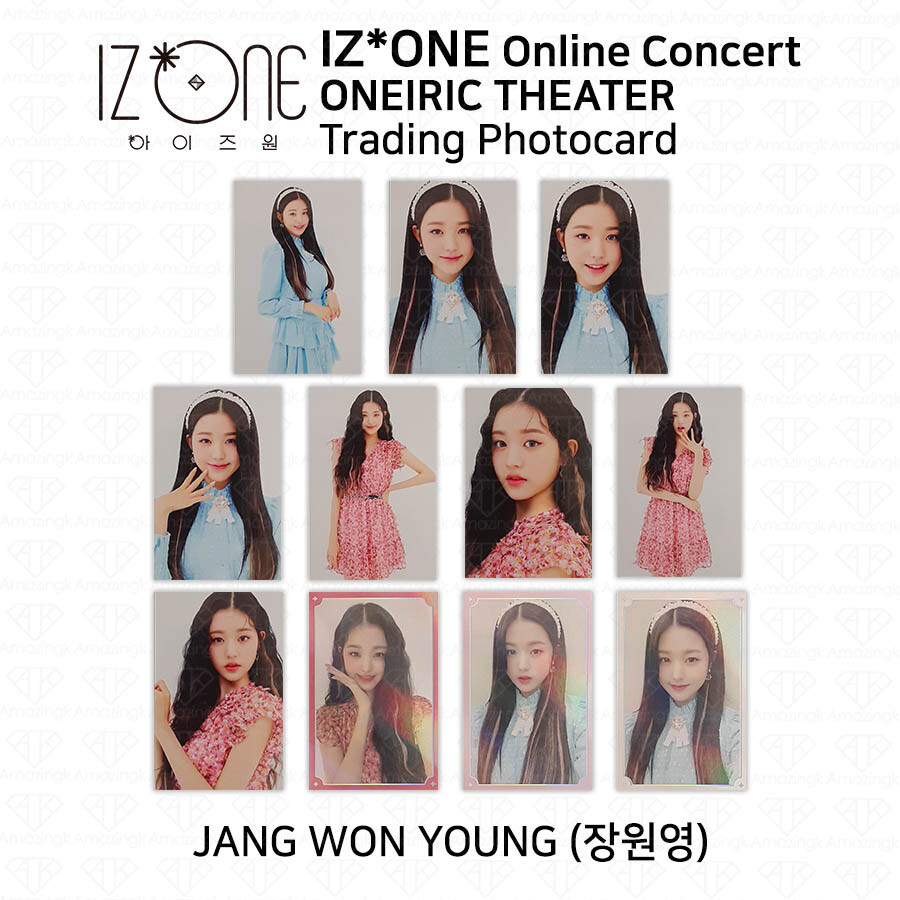 IZ*ONE IZONE 2020 Oneiric Theater 2nd Online Concert Trading card