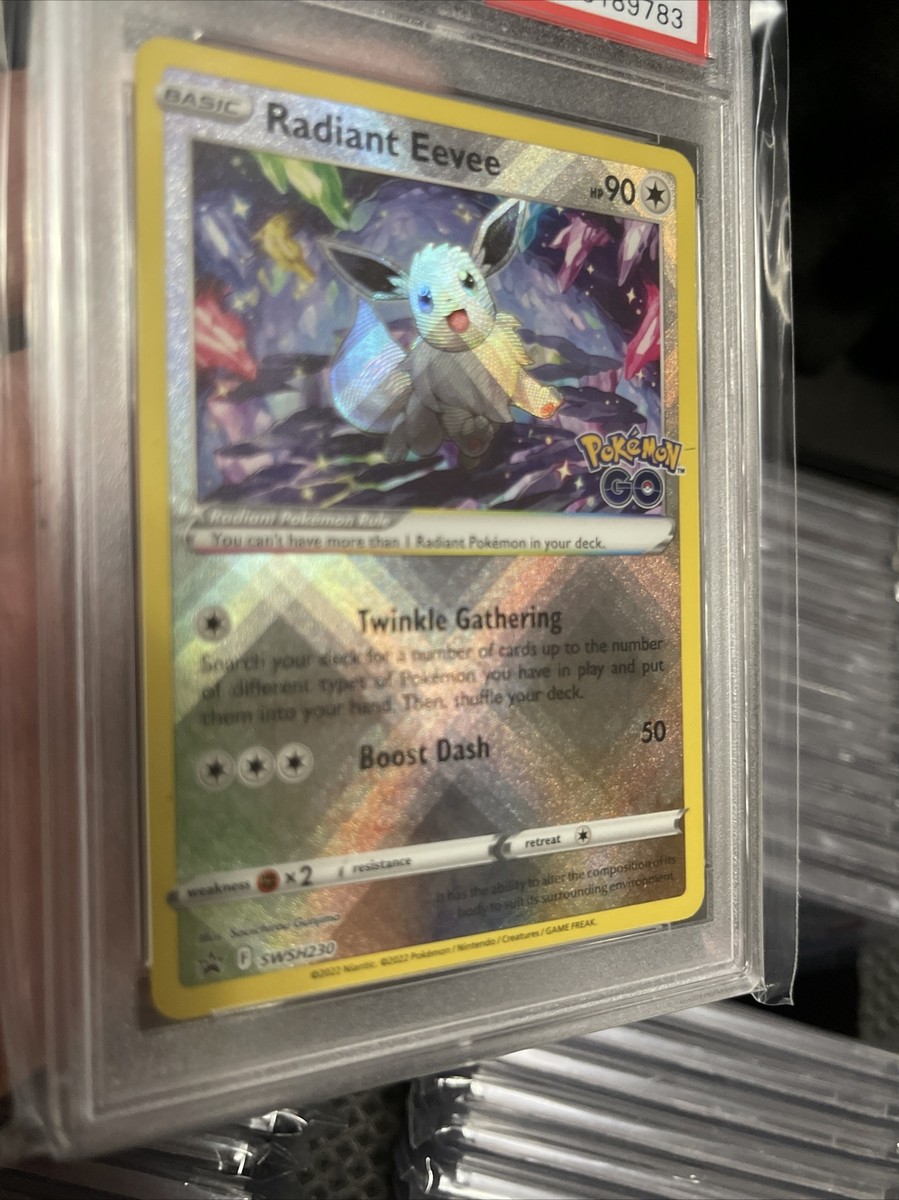 PSA 10 2022 Radiant Eevee Pokemon Go GEM MINT TCG Cards | eBay