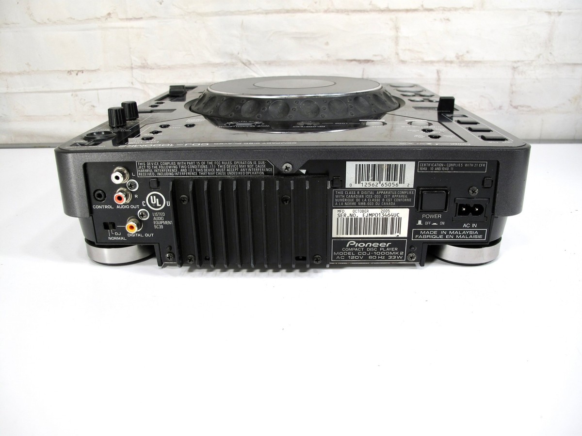 Pioneer CDJ-1000MK2 Digital CD Deck for sale online | eBay