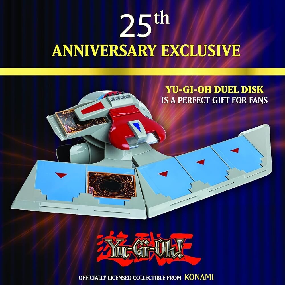 YuGiOh Duel Disk: 25th Anniversary Edition Yu-Gi-Oh! Official
