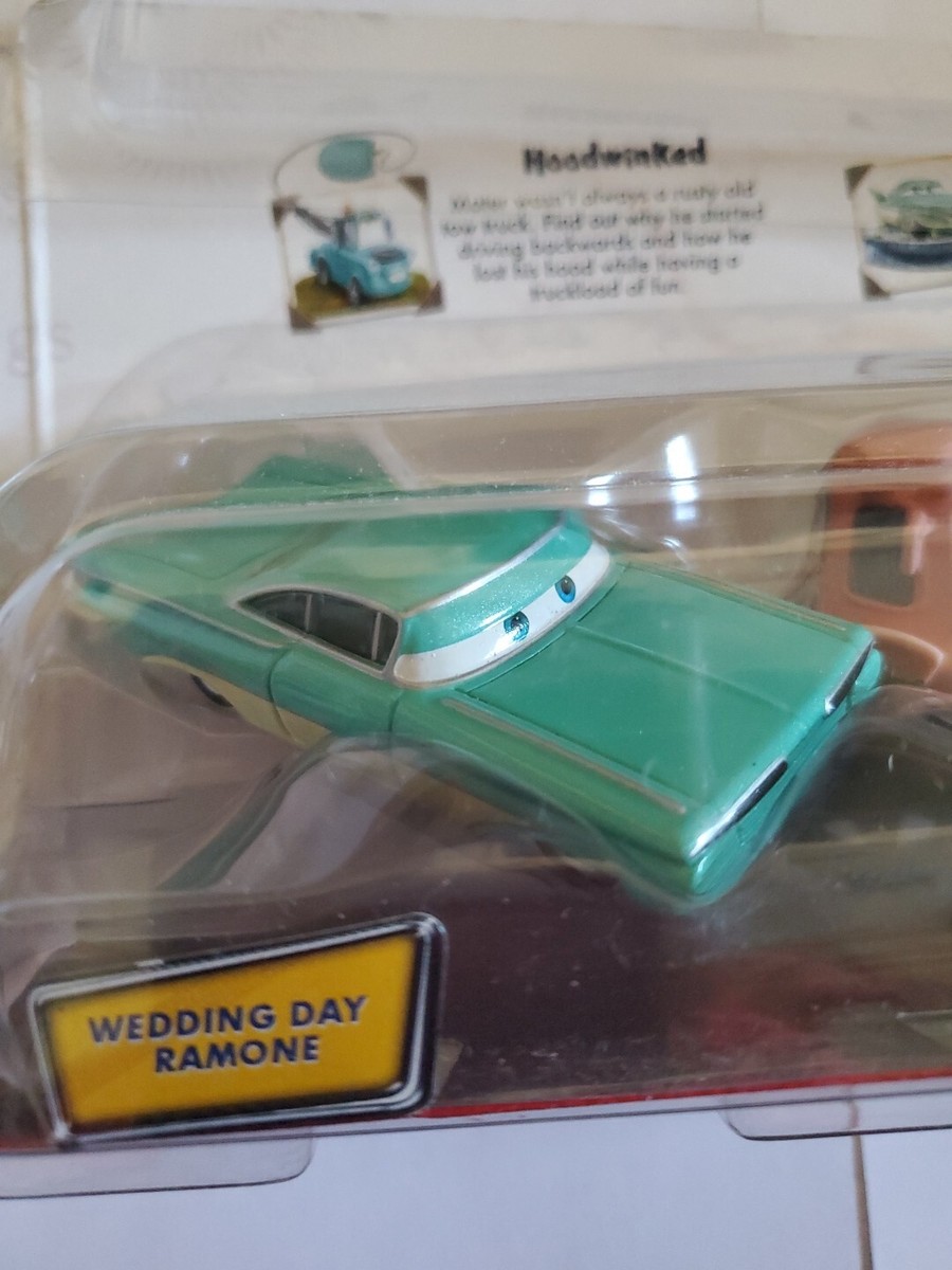 Disney Cars Story Tellers WEDDIND DAY RAMONE TRACTOR FLO Good
