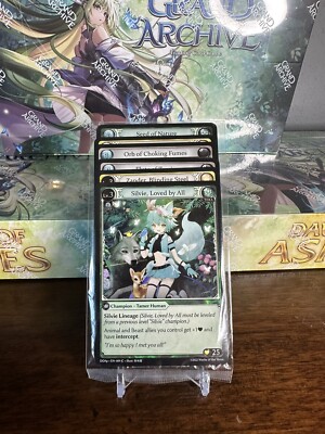 Grand Archive TCG DOAp Prelude Silvie/Zander Pack 6 Exclusive