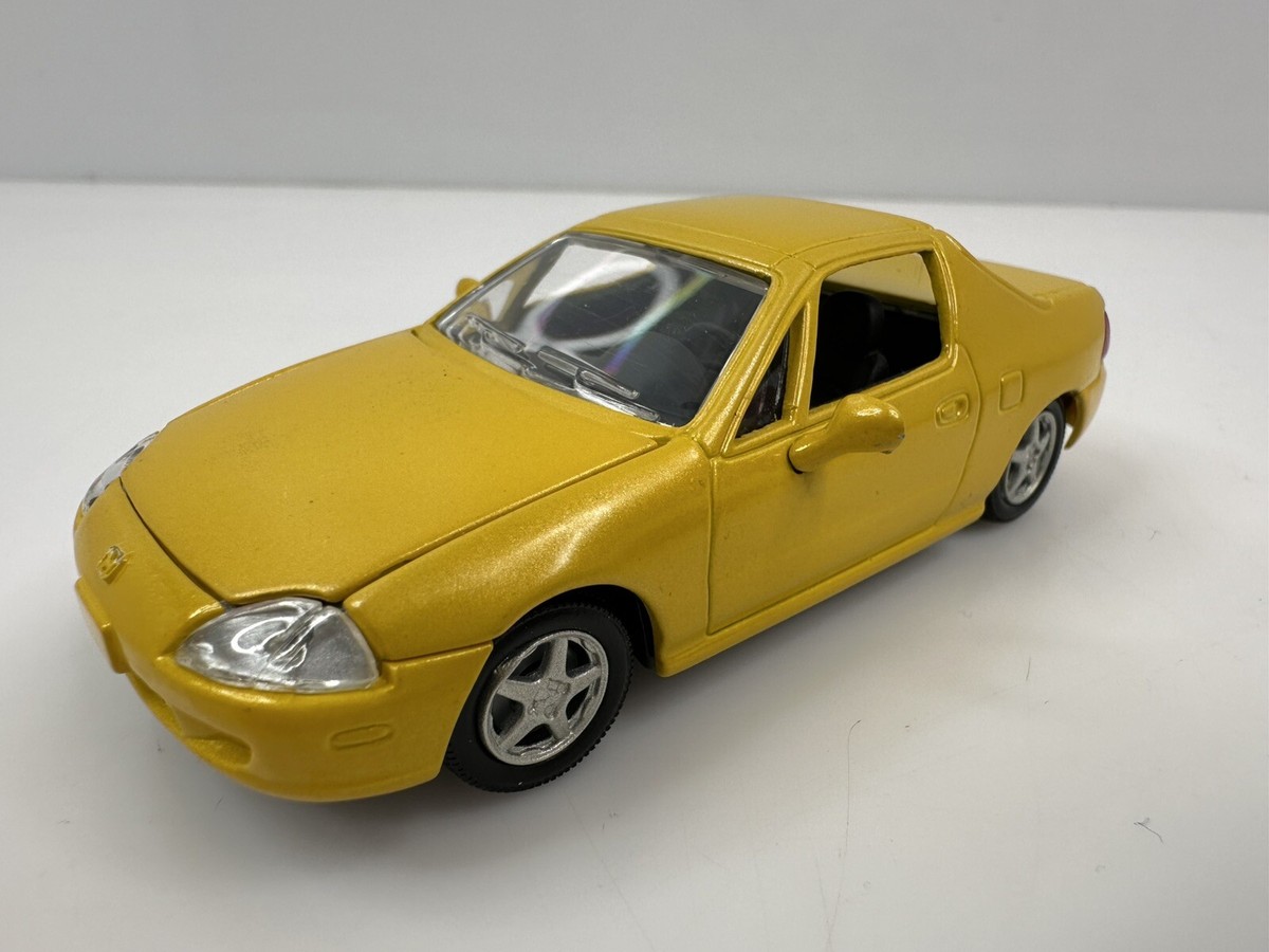 Vintage 2002 X-Concepts Modifiers 1997 Honda Del Sol Yellow 1:43