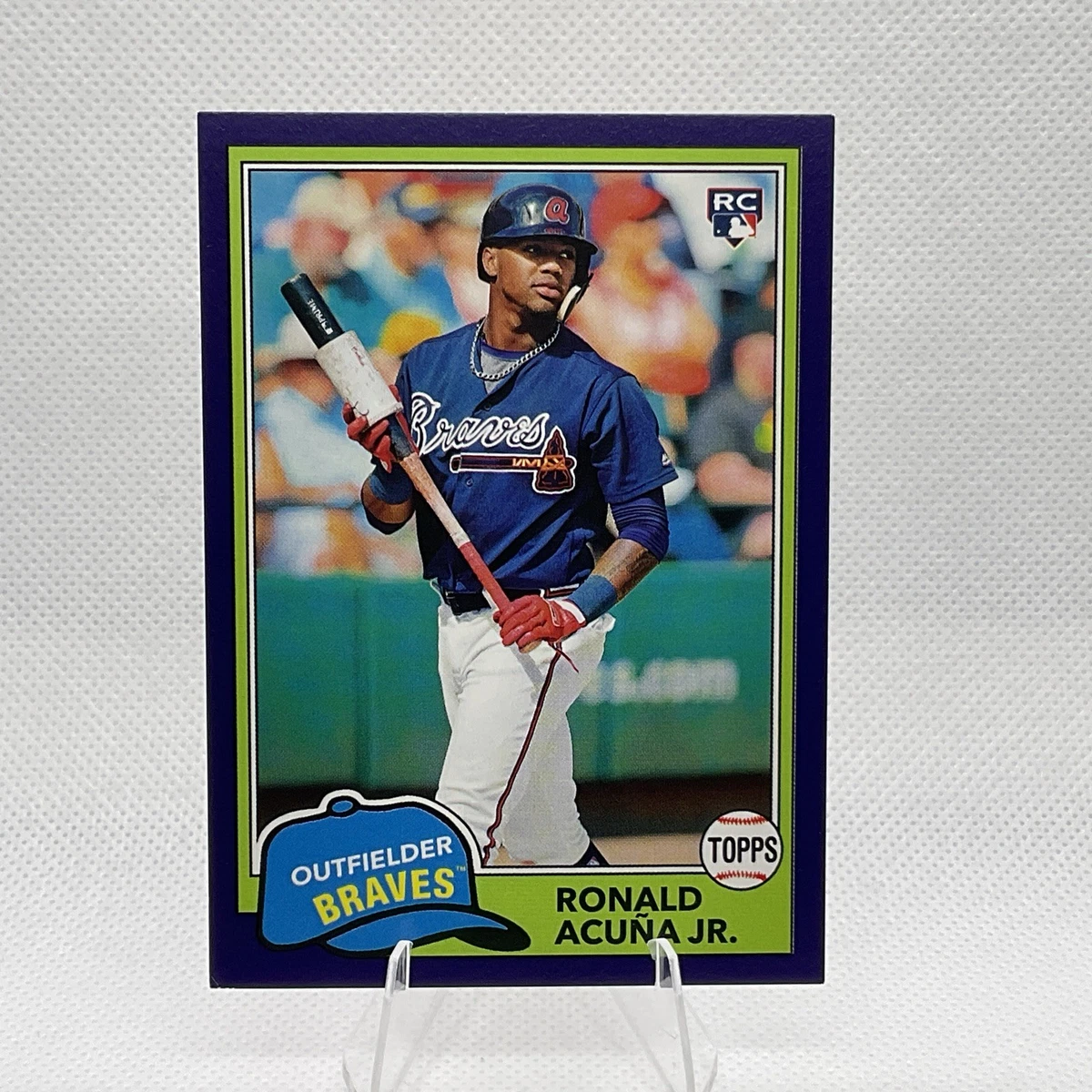 Topps Baseball 2018 Season Ronald Acuña Jr. Sports Trading Cards