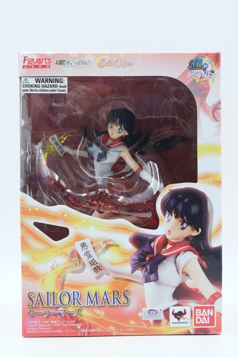 Rare 2015 Bandai Figuarts Zero Sailor Moon Sailor Mars Open Box | eBay
