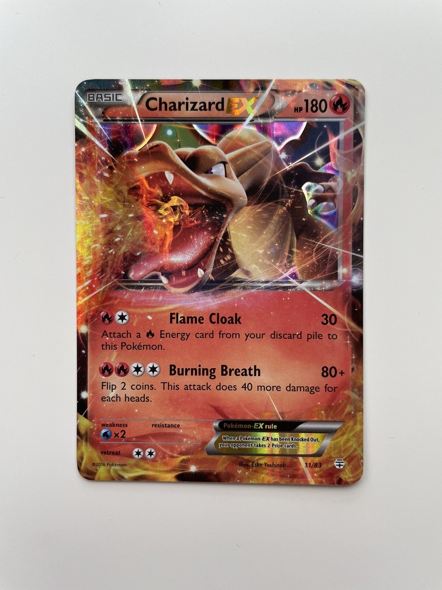 Charizard EX 11/83 XY Generations 2016 Pokemon Card Holo Half Art