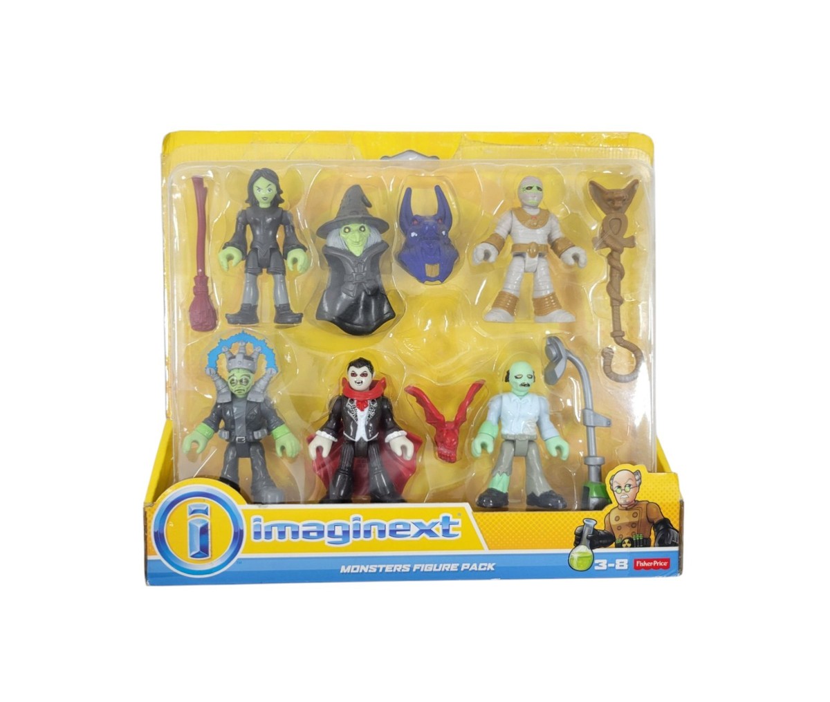 Imaginext Monsters Figure Pack 5 Figures Frankenstein Dracula