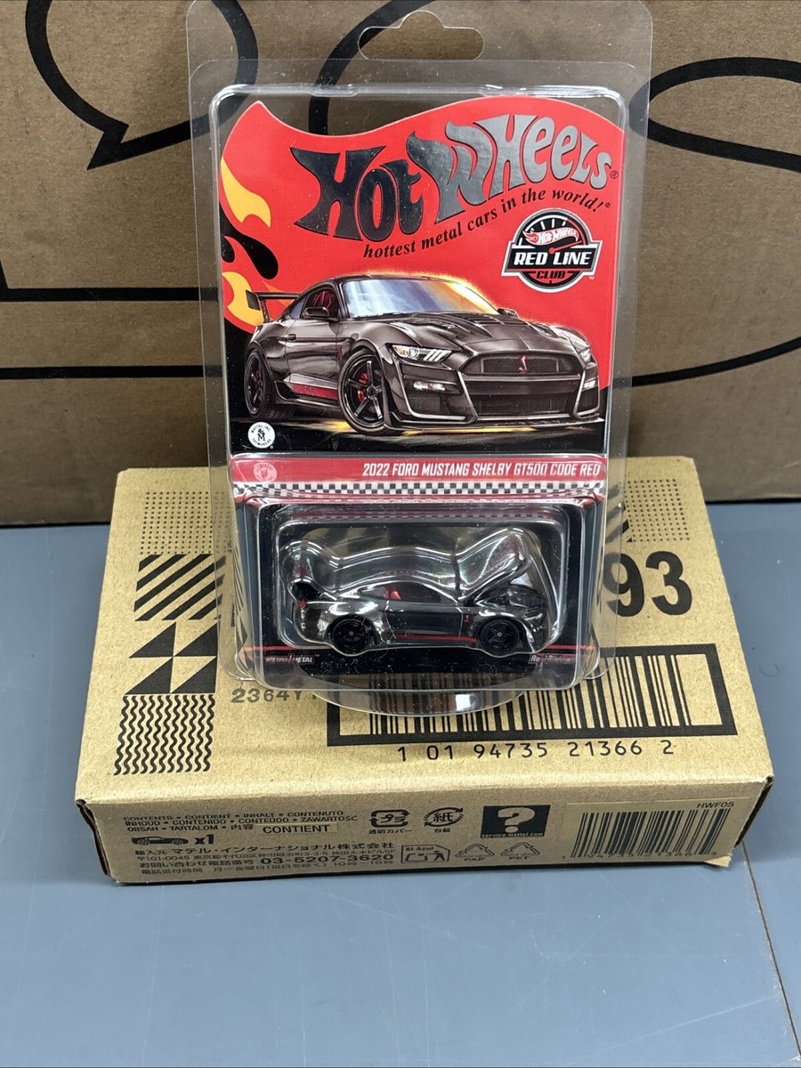 Hot Wheels Collectors RLC 2022 Ford Mustang Shelby GT500 Code Red