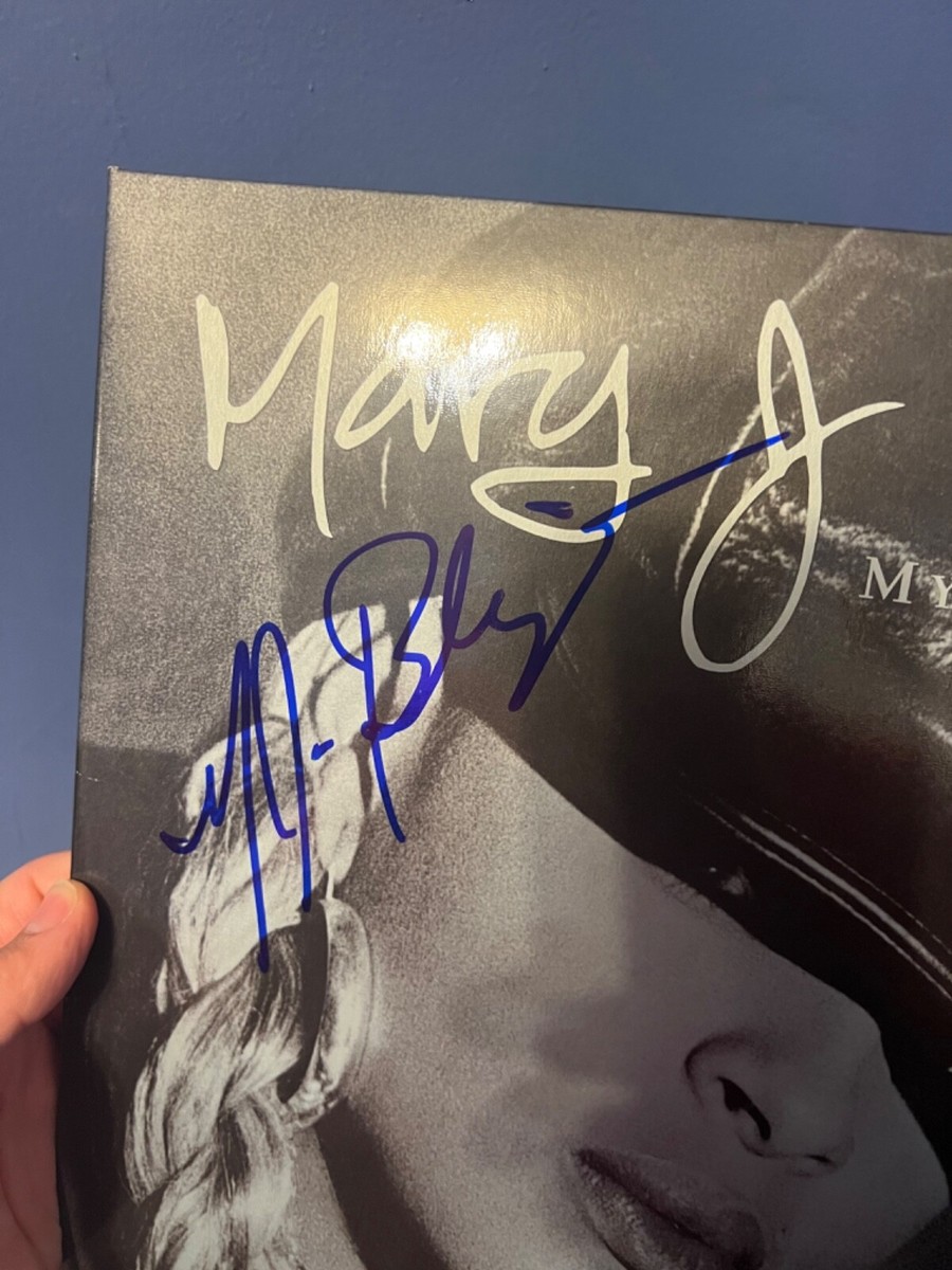 Mary J. Blige signed My Life 12