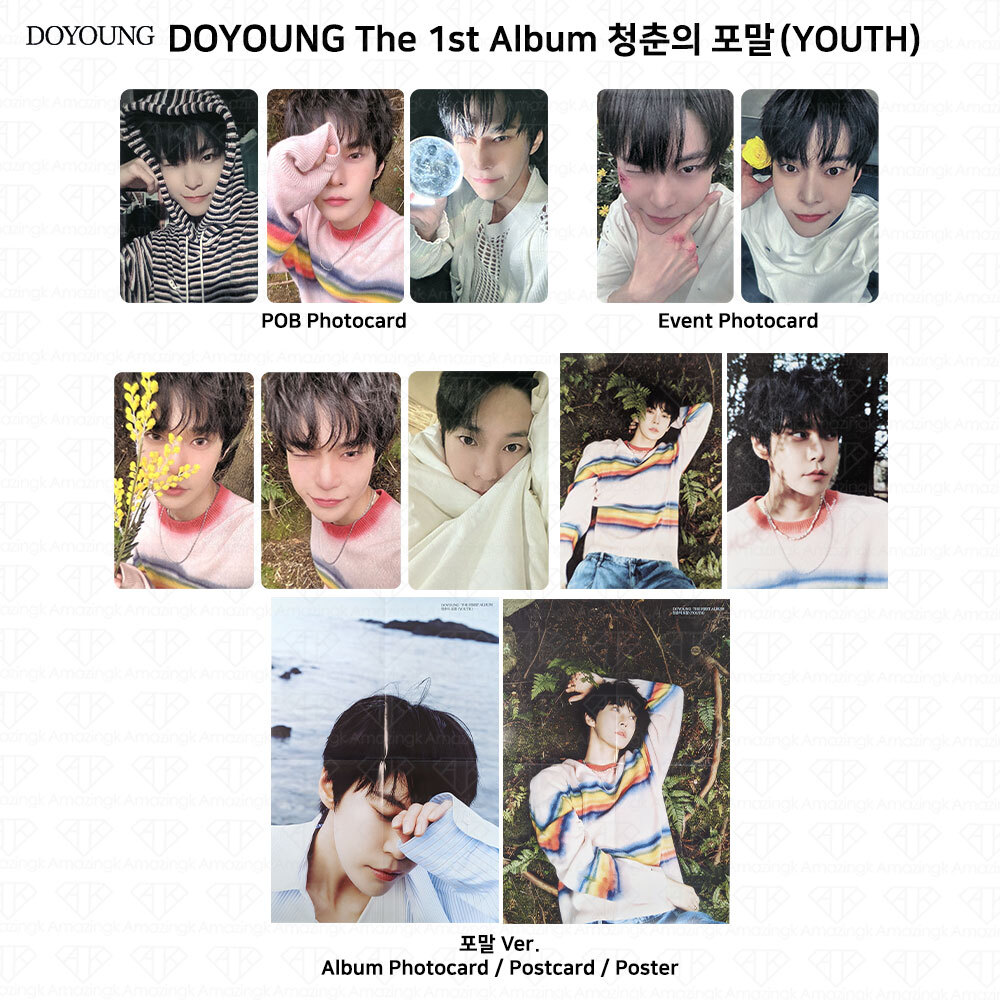 NCT127 DOYOUNG The 1st Album 청춘의포말 YOUTH POB Event Official