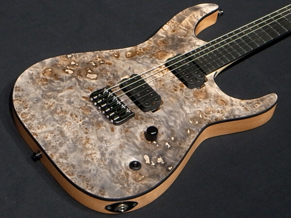 Electric Guitar Edwards by ESP Horizon E-HR6 Fixed Burl Top Ash