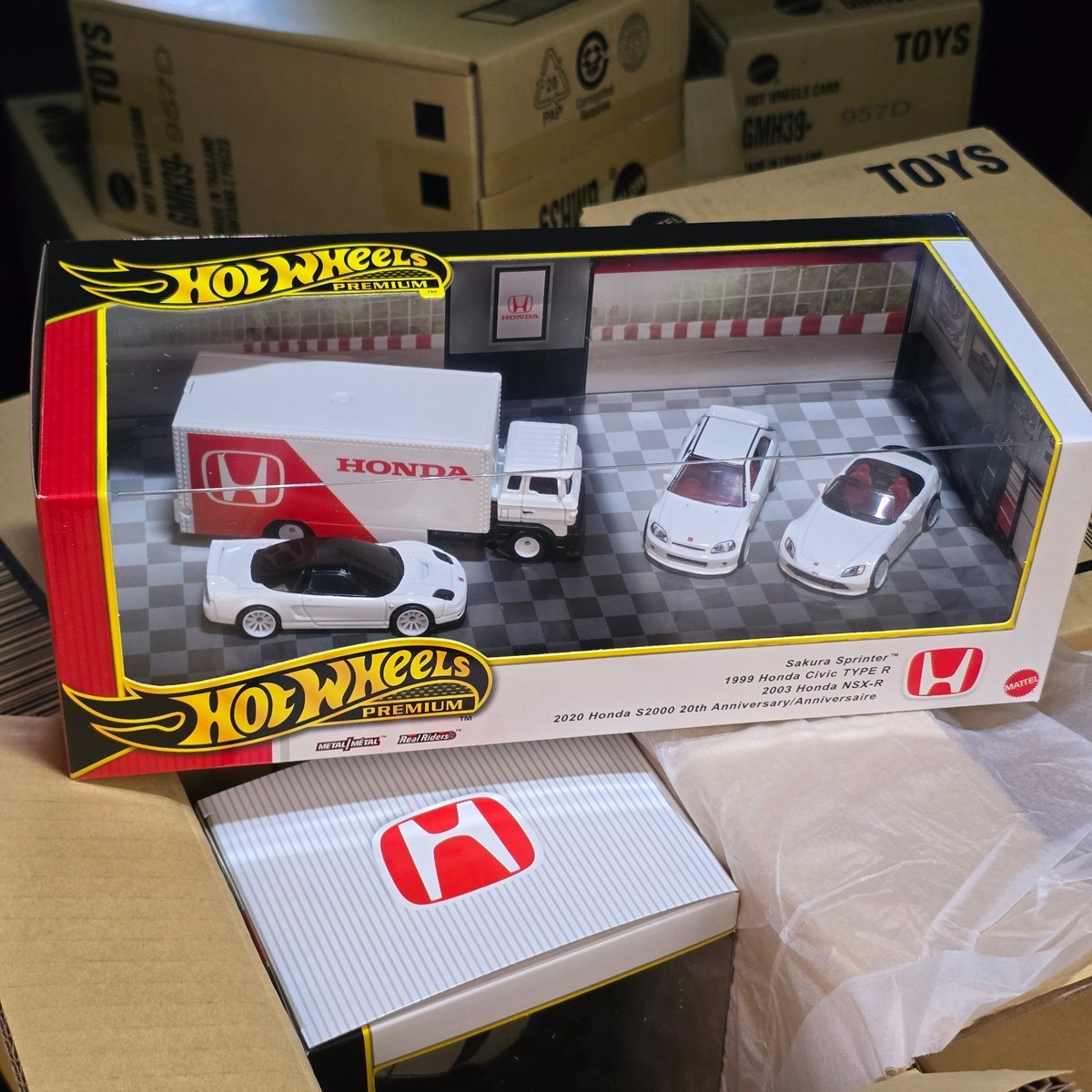 2025 HOT WHEELS PREMIUM BOX SET HONDA CIVIC TYPE R NSX-R S2000