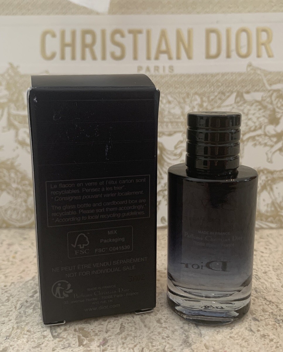 DIOR SAUVAGE Eau De Parfum 10mL Mini Travel Size NEW IN BOX