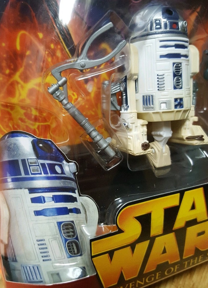 Star Wars Revenge of the Sith R2-D2 Action Figure Hasbro New 2005