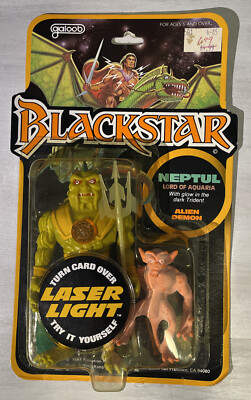 Gargo Laser Light Blackstar 1983 Galoob Vintage Action Figure NEW