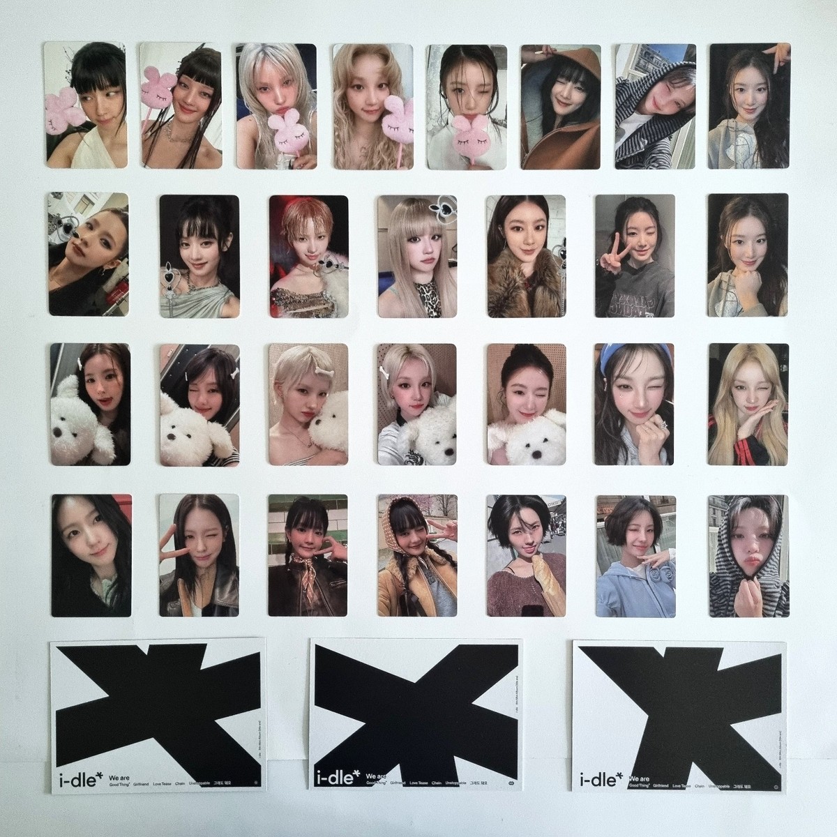 i-dle 8th Album We are Official Photocard Applemusic Hellolive POB