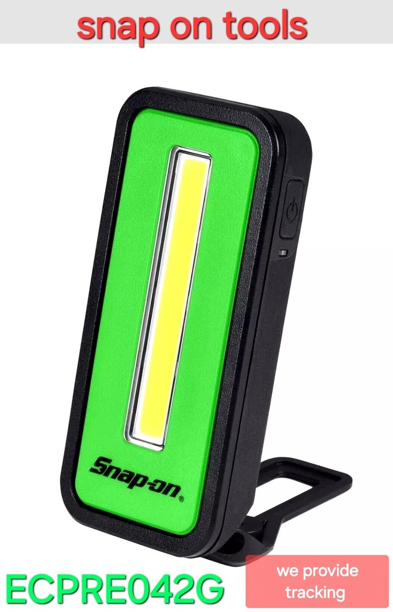 New Snap On 400 Lumens Rechargeable Shop work Light W/Pocket clip